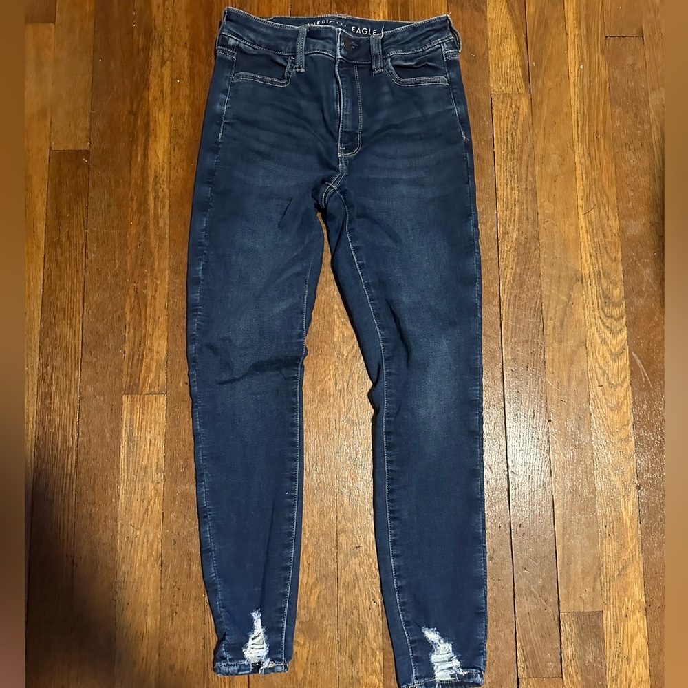 High rise jegging